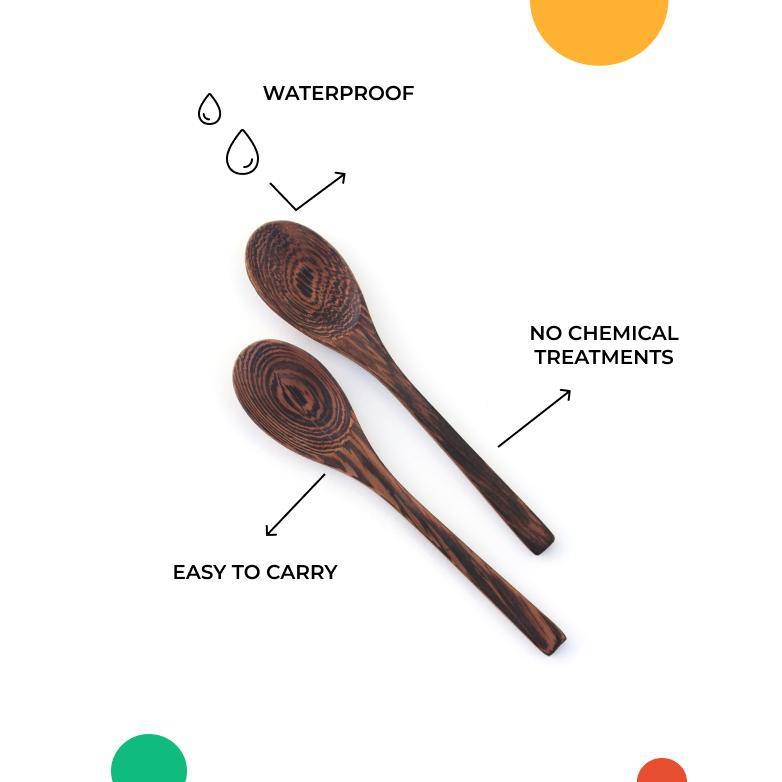 Coconut Snacking Bowl and Spoon Set | Verified Sustainable by Brown Living™