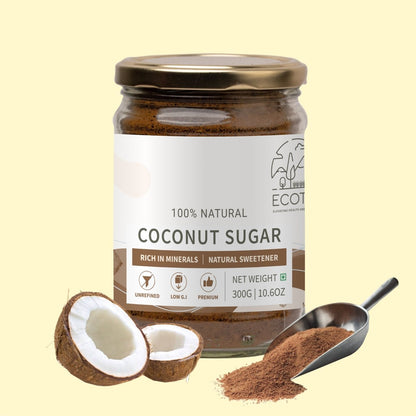 Coconut Sugar - 300g | Blossom Sugar | Natural Sweetener | Verified Sustainable by Brown Living™