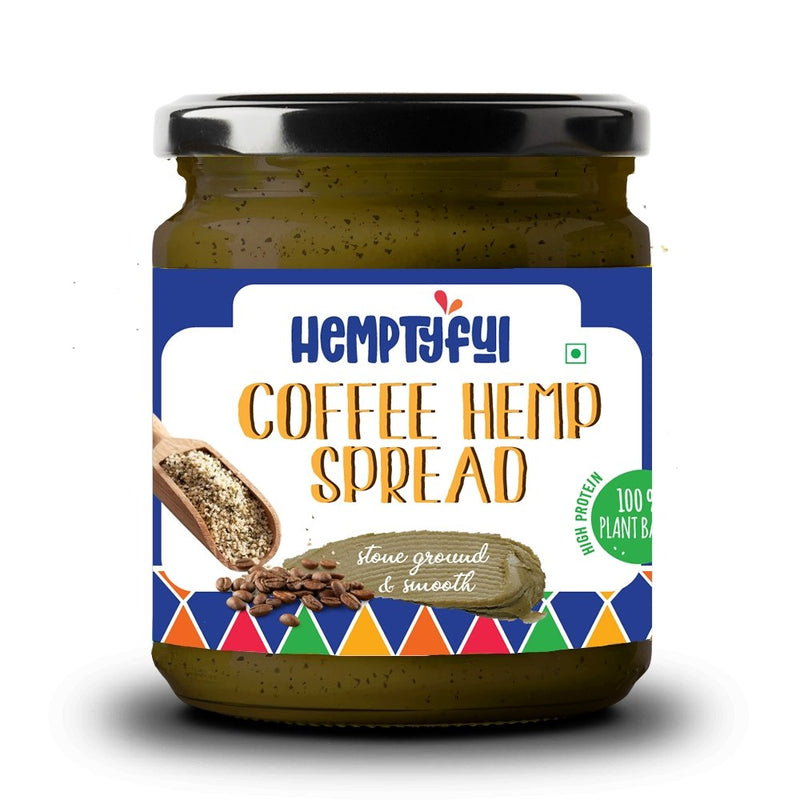 Buy Coffee Hemp Spread - 180gm | Shop Verified Sustainable Jams & Spreads on Brown Living™