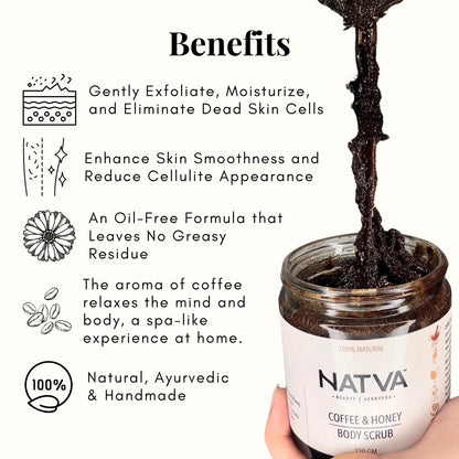 Coffee & Honey Body Scrub | Verified Sustainable by Brown Living™