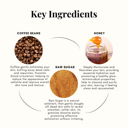 Coffee & Honey Body Scrub | Verified Sustainable by Brown Living™