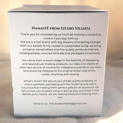 Coffee House in Calcutta - Butter Cream & Vanilla Soy wax Candle | Verified Sustainable by Brown Living™