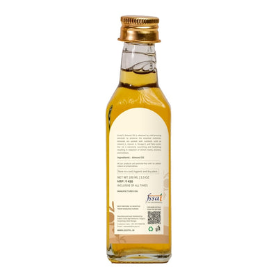 Cold Pressed Almond Oil - Sweet | Haircare & Skincare - 100ml – Cooking Oils on Brown Living™. SKU: ECOTYL00010. Img 6.