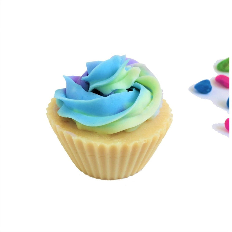 Buy Cold Process Soaps - Cupcake Rainbow Set of 2 | Shop Verified Sustainable Body Soap on Brown Living™