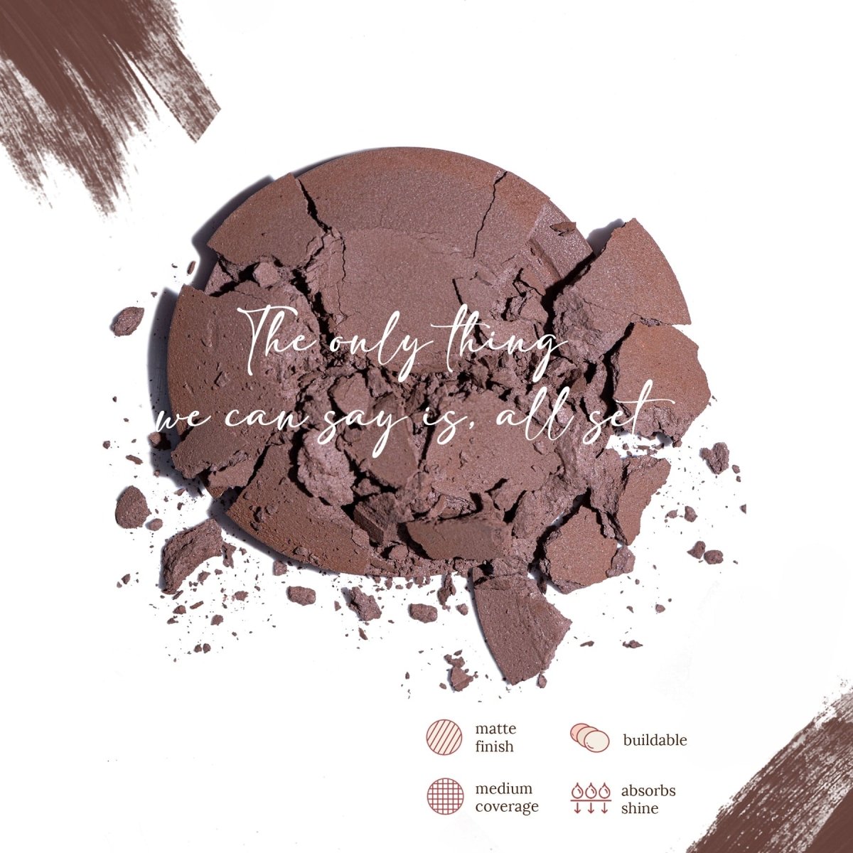 Certified Organic Baked Compact - Wood | Verified Sustainable by Brown Living™