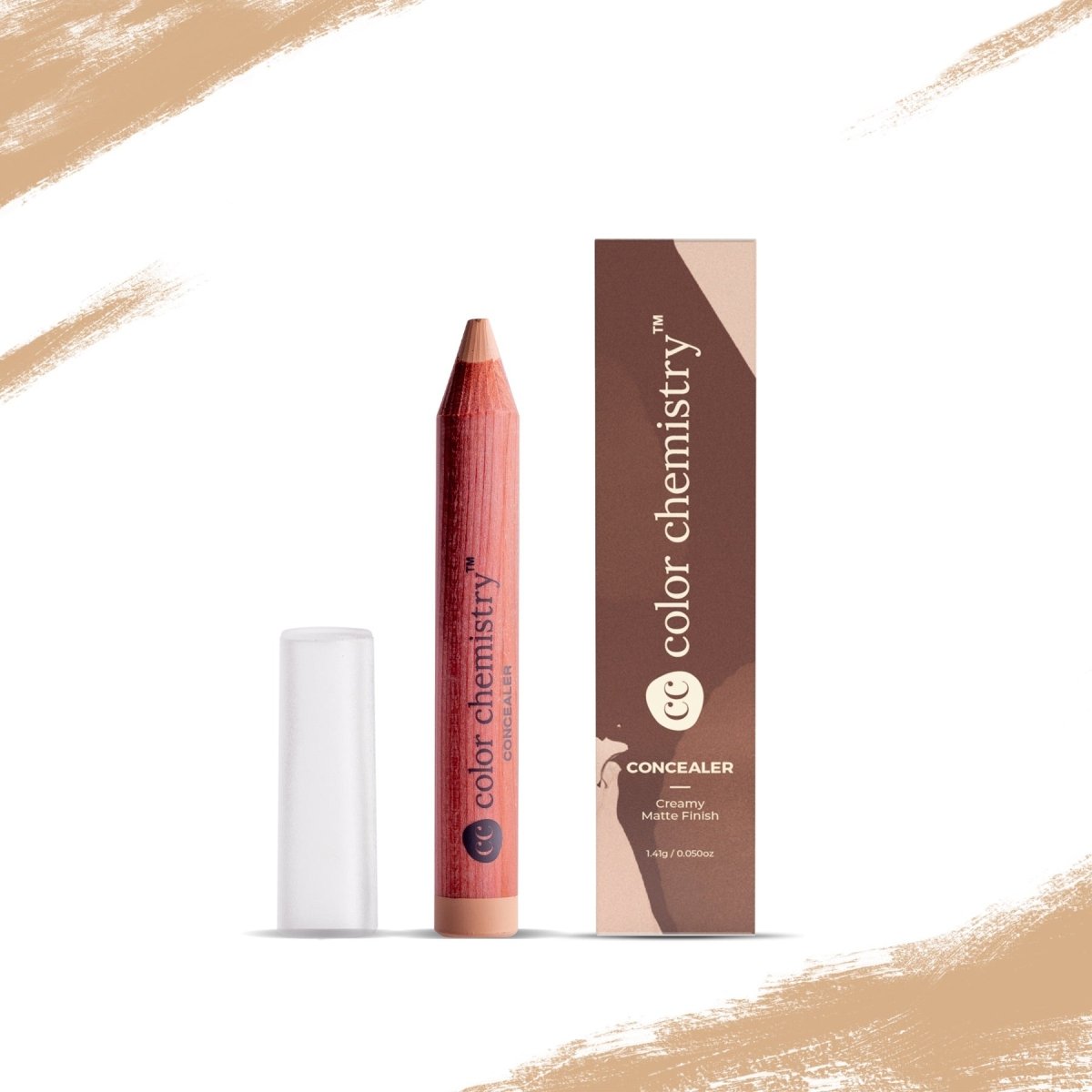 Certified Organic Cream Concealer - Husk | Verified Sustainable by Brown Living™