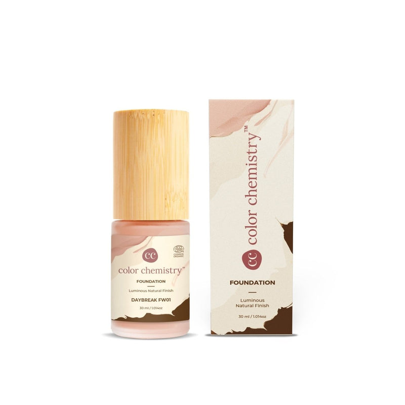 Buy Color Chemistry Certified Organic Liquid Foundation- Daybreak | Shop Verified Sustainable Products on Brown Living