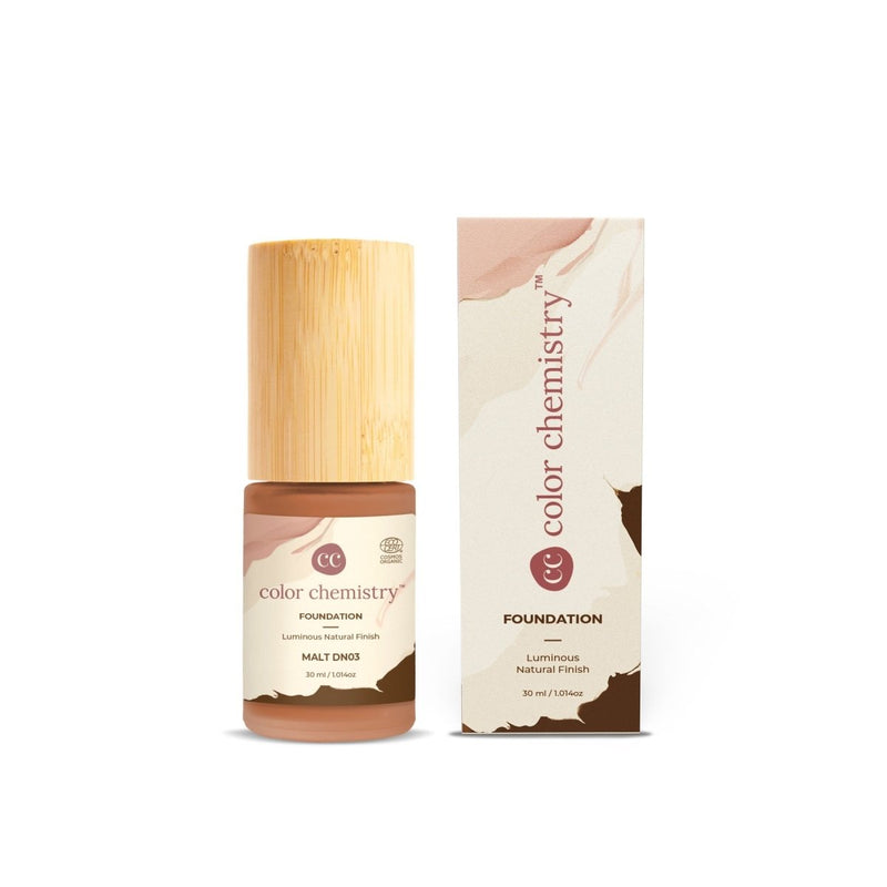 Buy Color Chemistry Certified Organic Liquid Foundation- Malt | Shop Verified Sustainable Products on Brown Living