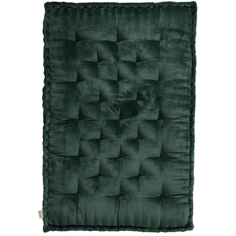Buy Colour Blocking Velvet Mattress (Green) | Shop Verified Sustainable Products on Brown Living