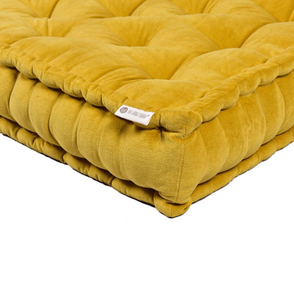 Colour Blocking Velvet Mattress (Light Pistashio) | Verified Sustainable by Brown Living™