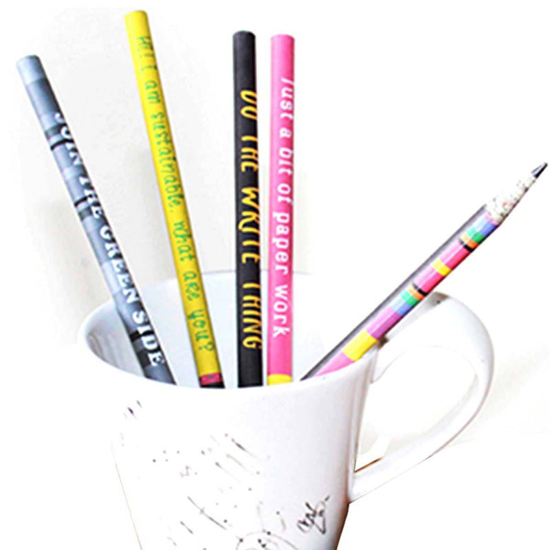 Buy Colour Newspaper Pencils (Pack of 5) | Shop Verified Sustainable Pencils on Brown Living™