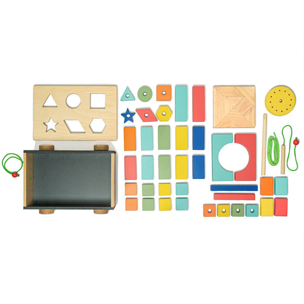 Buy Complete First Block Set (54 piece) | All A Toddler Needs | Shop Verified Sustainable Wooden Toys on Brown Living™