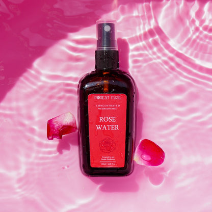 Concentrated Double Distilled Pure Rose Water | No Preservatives | Verified Sustainable by Brown Living™