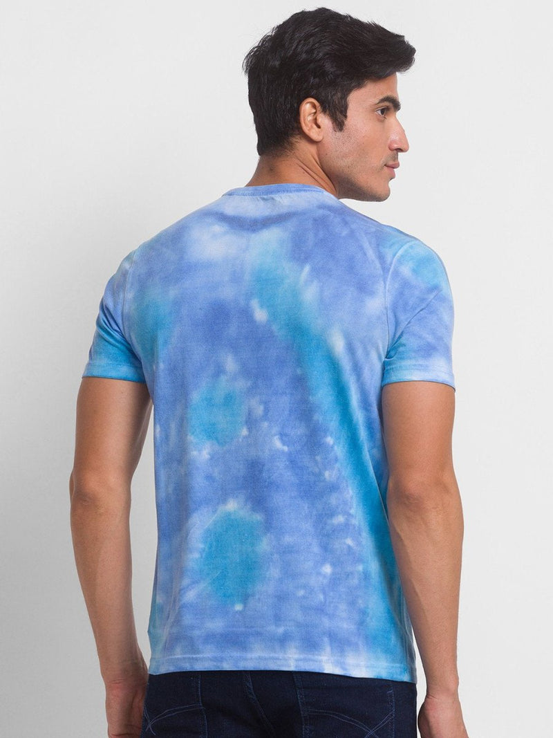 Buy Conscious Tie-Dye T-Shirt | Recycled Polyester + Recycled Cotton Blend | Shop Verified Sustainable Products on Brown Living