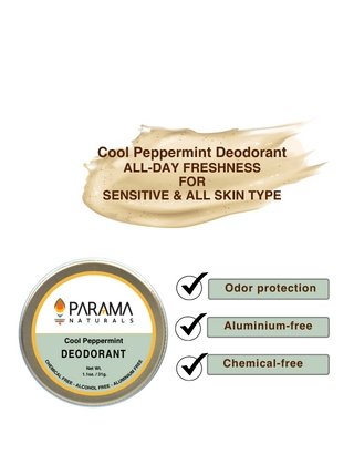 Cool Peppermint Deodorant - 31g | Verified Sustainable by Brown Living™