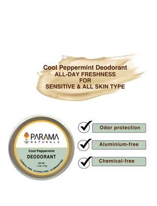 Buy Cool Peppermint Deodorant - 31g | Shop Verified Sustainable Deodorant on Brown Living™