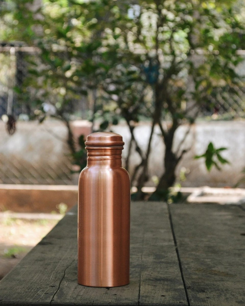 Buy Copper Bottle and Coconut Fiber Bottle Cleaner | Shop Verified Sustainable Bottles & Sippers on Brown Living™