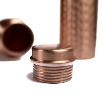 Copper Bottle – Bottles & Sippers on Brown Living™. SKU: copper - bottle. Img 3.