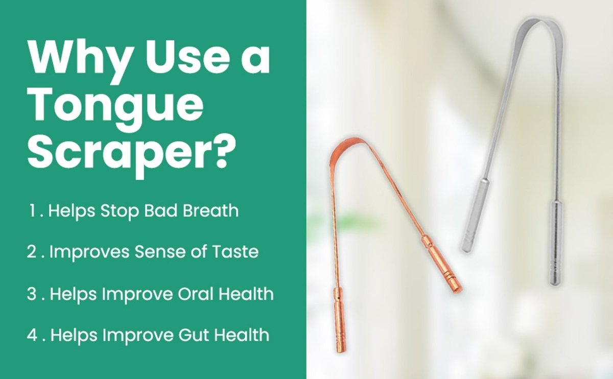 Copper Tongue Cleaner (Pack of 2) | Verified Sustainable by Brown Living™