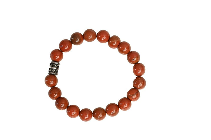 Buy Copy of ORIGINAL RED JASPER BRACELET FOR BALANCE, ENDURANCE AND EMOTIONAL WELLBEING | Shop Verified Sustainable Womens Accessories on Brown Living™