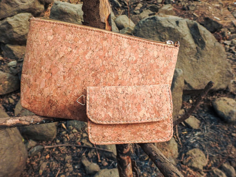 Buy Cork Clutches | Shop Verified Sustainable Organisers on Brown Living™
