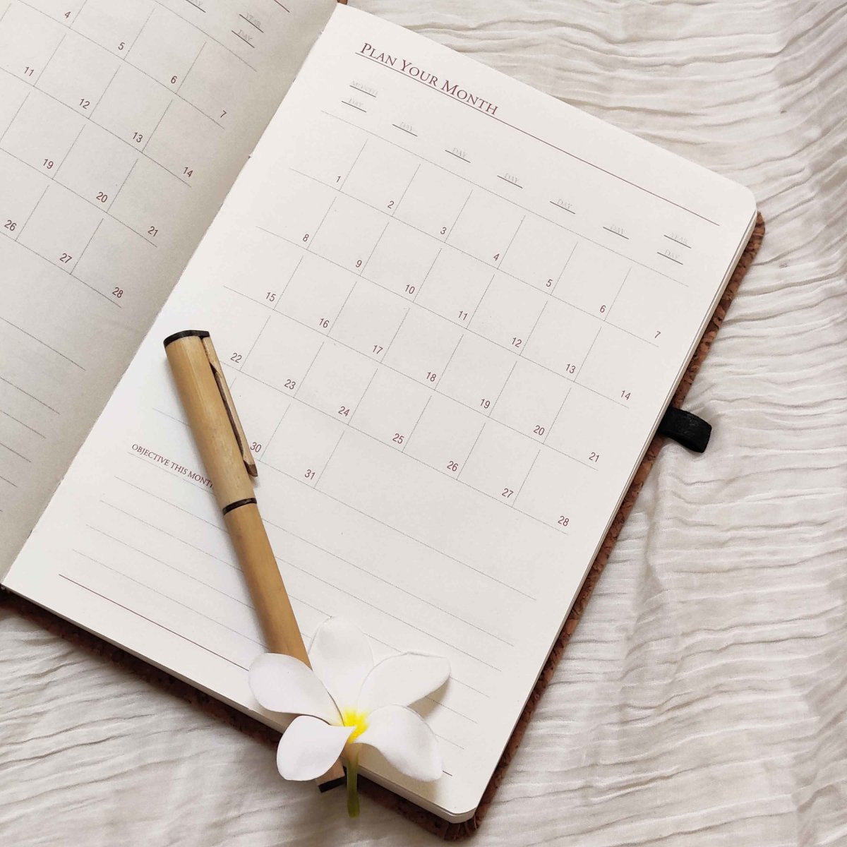 Cork Diary | Ruled pages | Verified Sustainable by Brown Living™