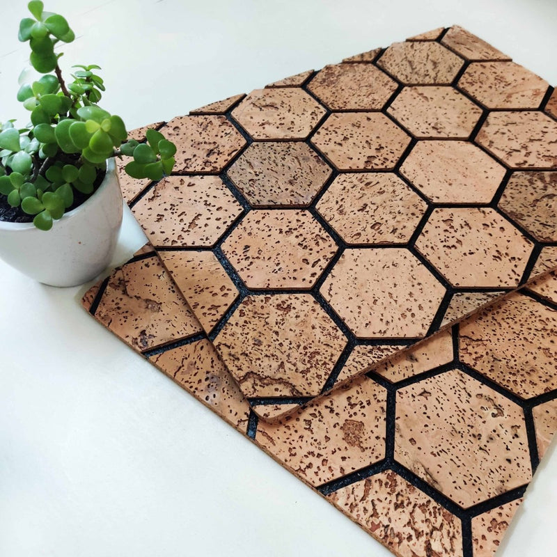 Buy Cork Placemats Set of 4 and 6 | Shop Verified Sustainable Table Essentials on Brown Living™