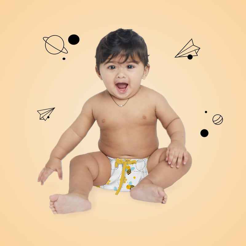 Buy Cotton Cloth Nappies/Langot for New Born Baby 0-3 months | 100% Pure Cotton Nappies | Pack of 6 | Shop Verified Sustainable Baby Nappies on Brown Living™