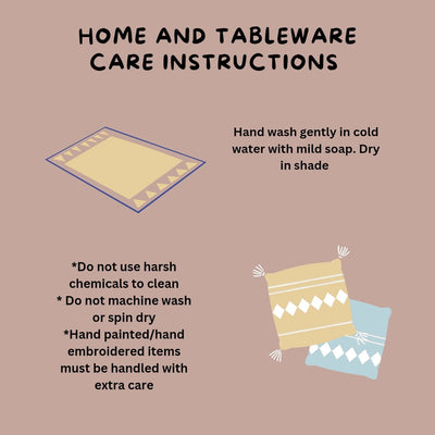 Cotton Coasters - Set of 4 – Table Linens on Brown Living™. SKU: COTHOMICE49_24BL4006. Img 5.