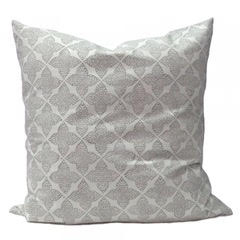 Buy Cotton Handblock Cushions | Grey | Shop Verified Sustainable Covers & Inserts on Brown Living™
