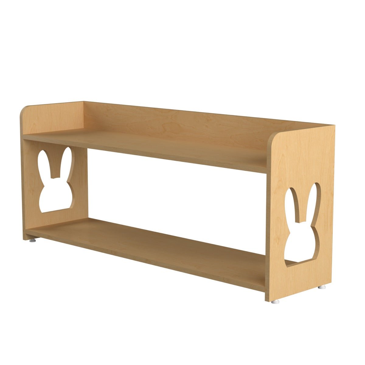 Cream Strawberry Montessori Toddler Low Shelf | Verified Sustainable by Brown Living™