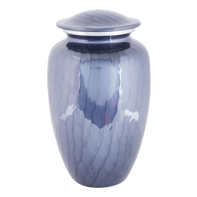 Cremation Urns for Adult Ashes for Funeral, Aluminium – Memorial Ceremony Supplies on Brown Living™. SKU: UB013. Img 3.