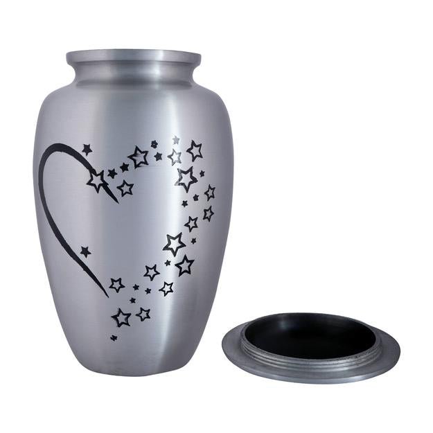 Buy Cremation Urns for Adult Ashes for Funeral, Burial, Aluminium | Shop Verified Sustainable Products on Brown Living