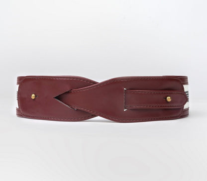 Crossover Dressbelt made with cactus leather | Verified Sustainable by Brown Living™