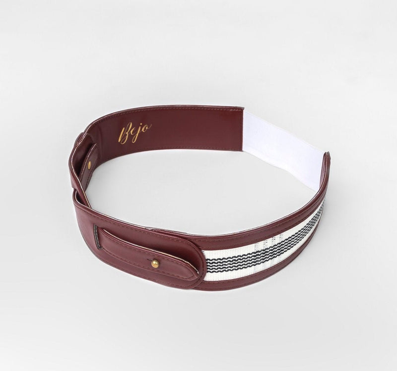 Buy Crossover Dressbelt made with cactus leather | Shop Verified Sustainable Womens Belt on Brown Living™