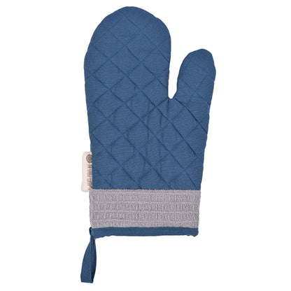 Culinary Companions - Chic Grey & Teal Glove & Pot holder Combo | Verified Sustainable by Brown Living™