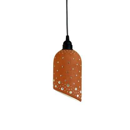 CYL Slice 1 Handmade Terracotta Ceiling Light | Verified Sustainable by Brown Living™