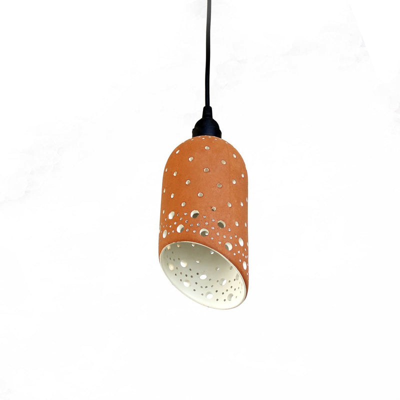 Buy CYL Slice 1 Handmade Terracotta Ceiling Light | Shop Verified Sustainable Products on Brown Living