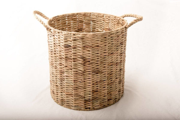 Buy Cylindrical Planter Handcrafted with Natural Fibers | Shop Verified Sustainable Pots & Planters on Brown Living™