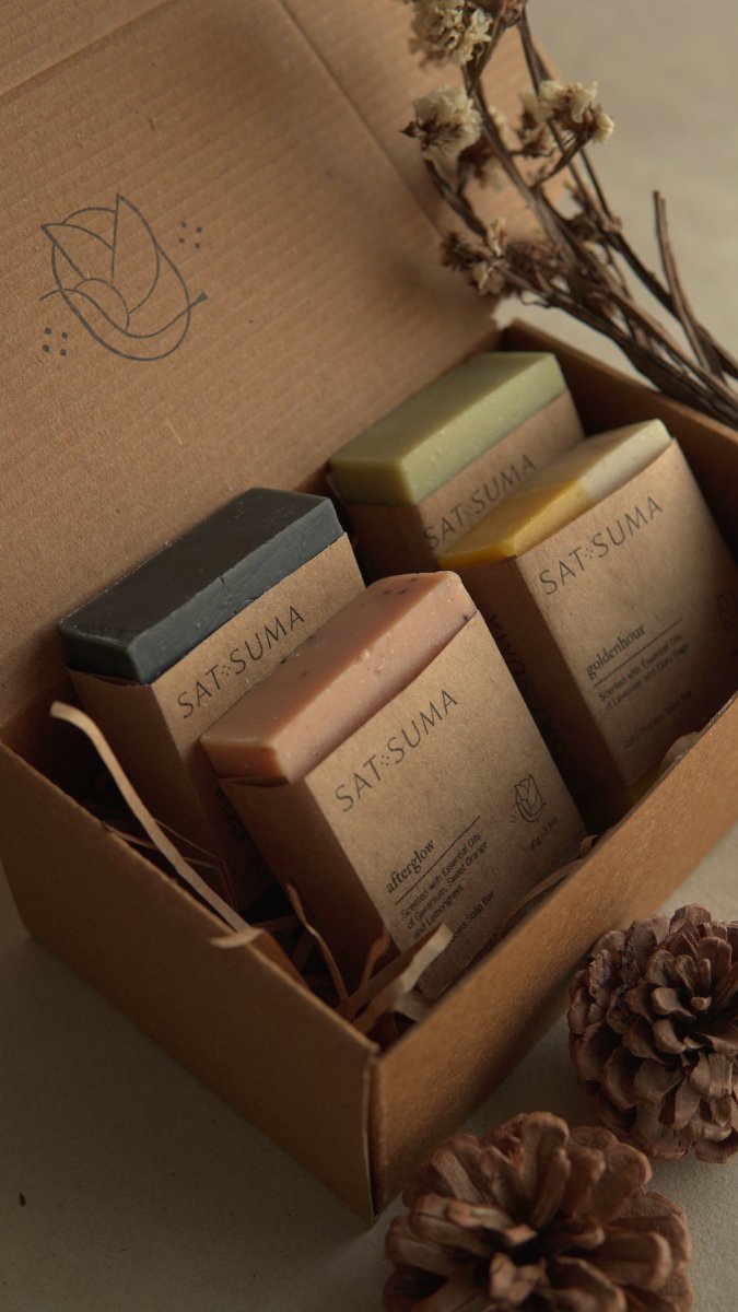 Buy Dailies Bundle | Set of 4 cold-processed soaps | Shop Verified Sustainable Products on Brown Living