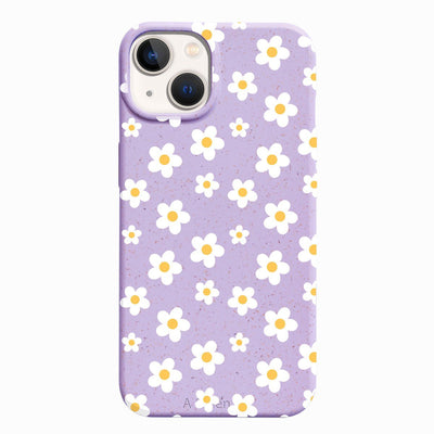 Daisies - Biodegradable Eco - Friendly Phone Case / Mobile Cover – Tech Accessories on Brown Living™. SKU: DAISY - 13 - 006. Img 4.