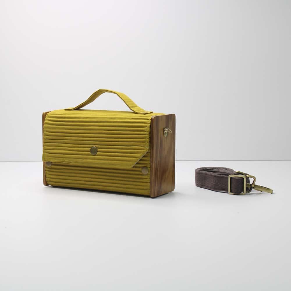 Daisy Lush Box Clutch - Changeable Sleeve Set | Verified Sustainable by Brown Living™