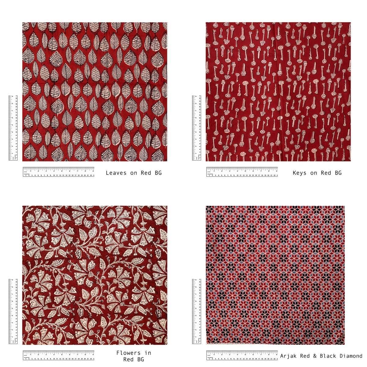 Daman Furoshiki Fabric wrap in 100% cotton block print | Verified Sustainable by Brown Living™