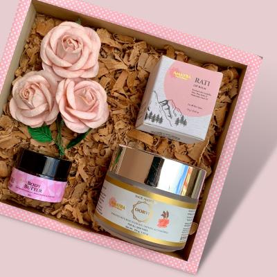 Buy Damask Rose & Watermelon Gift Pack | Shop Verified Sustainable Gift on Brown Living™
