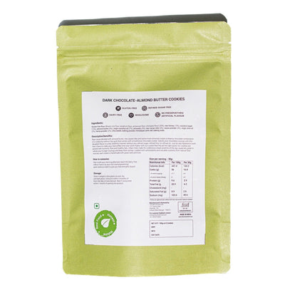 Dark Chocolate - Almond Butter Cookies - Pack of 6 – Bakery Items on Brown Living™. SKU: TME - 10. Img 7.