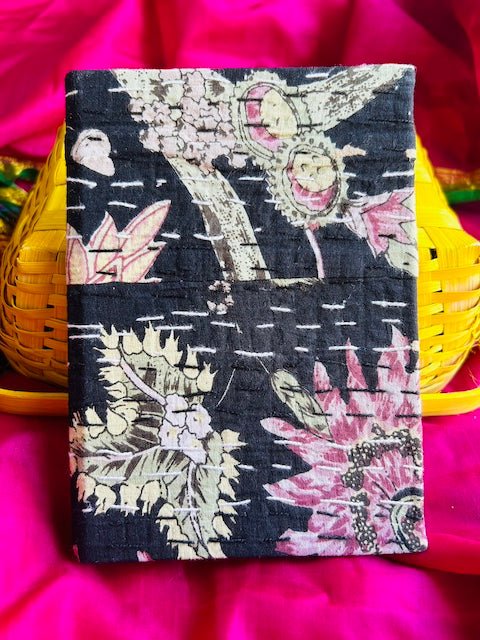 Dark Fantasy - Upcycled Fabric Journal - Hard - bound | Verified Sustainable by Brown Living™