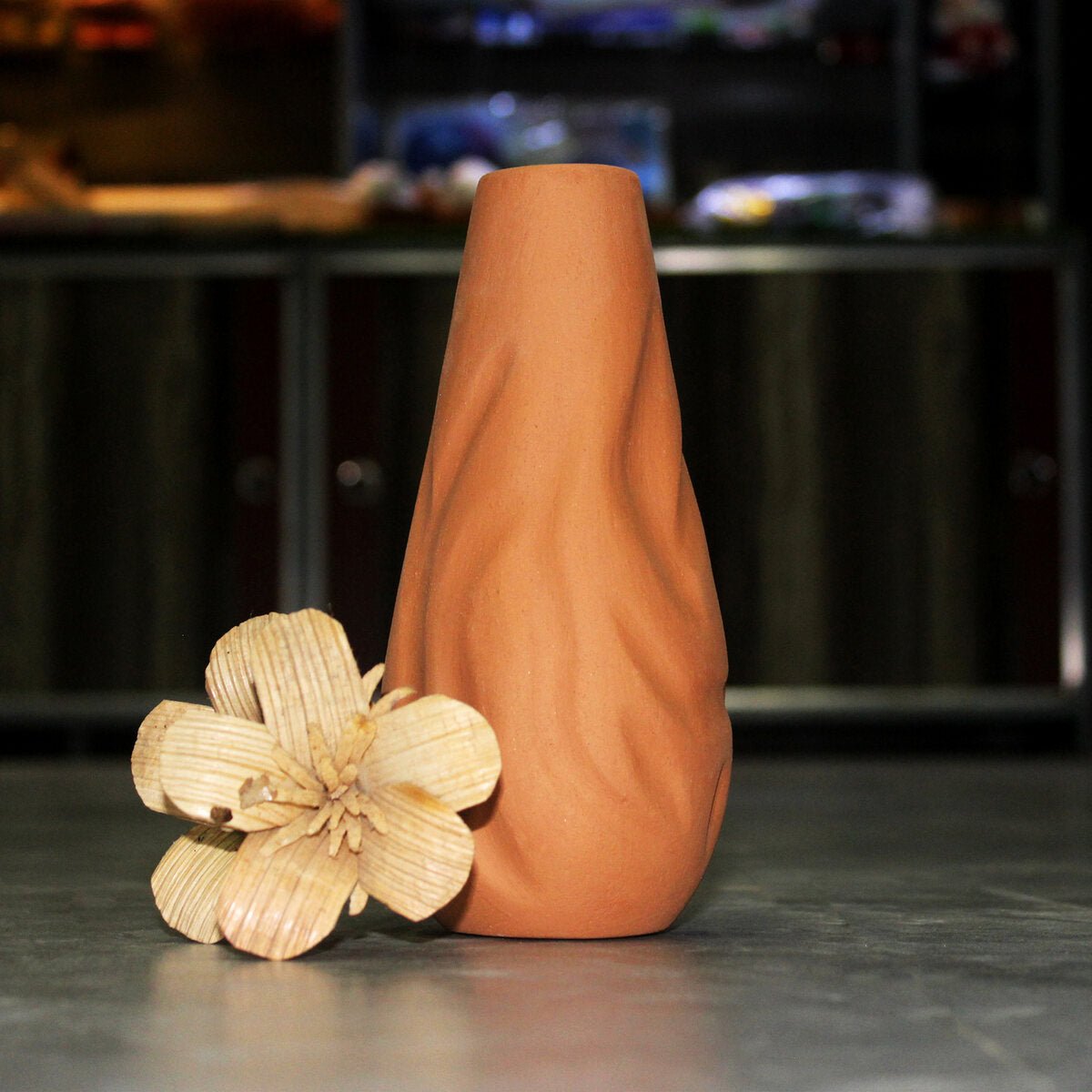 Darling Profiled Flower Vase | Home Decor – Decor & Artefacts on Brown Living™. SKU: VS - DRL/PRF. Img 3.
