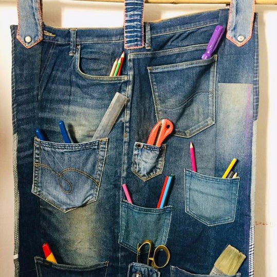 Buy Dashing Denim Organiser | Shop Verified Sustainable Products on Brown Living