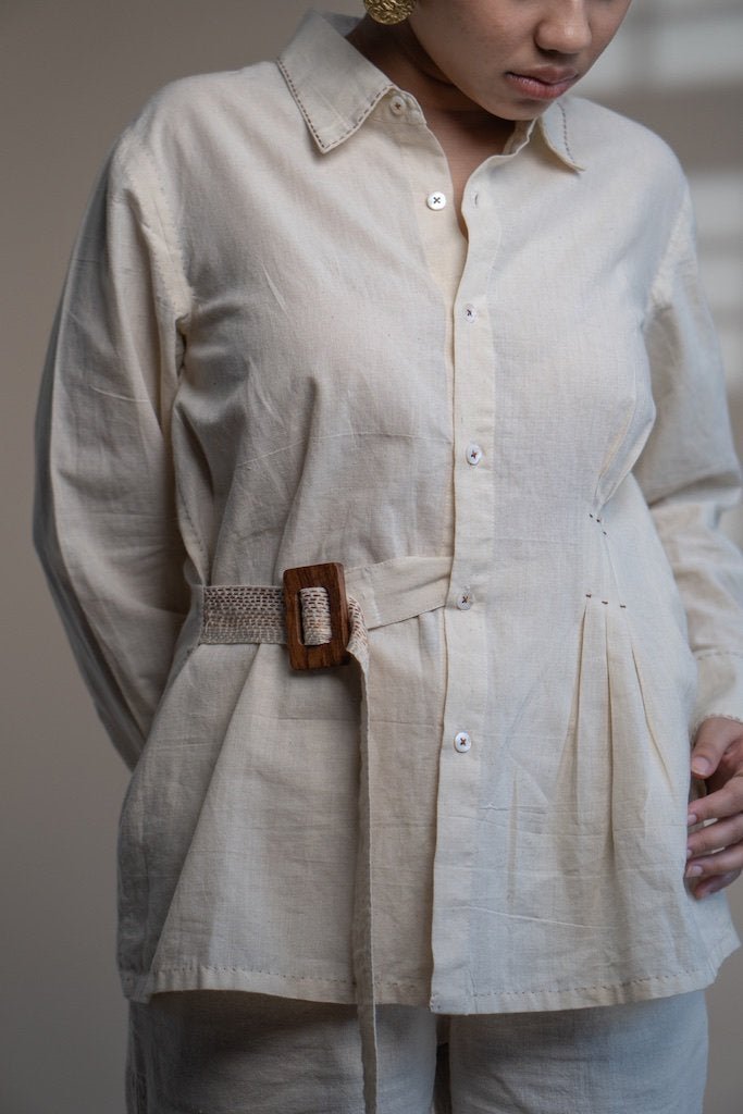 Dawning Belt Shirt | Verified Sustainable by Brown Living™