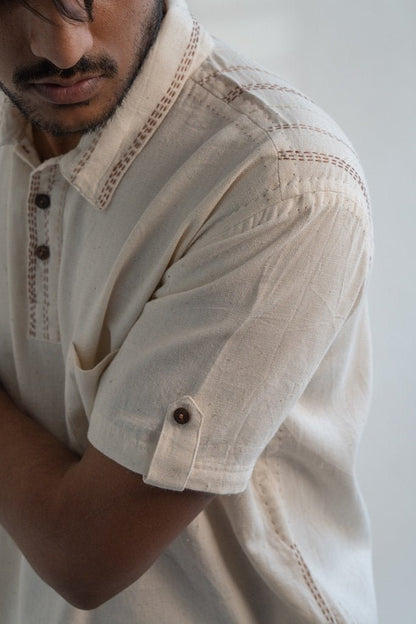 Dawning Half Sleeve Shirt | Verified Sustainable by Brown Living™